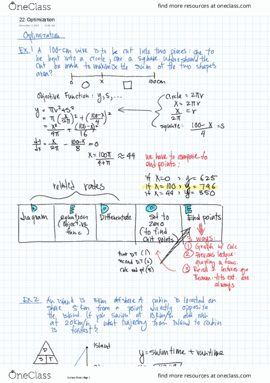 MAT186H1 Lecture 22: 22. Optimization thumbnail