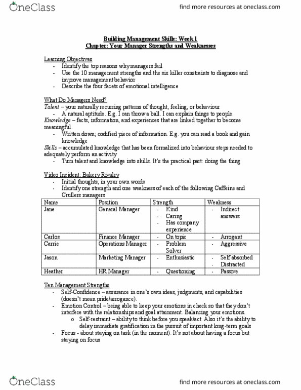 COMMERCE 3S03 Lecture Notes - Lecture 2: Caffeine, Rational Basis Review, Human Capital thumbnail