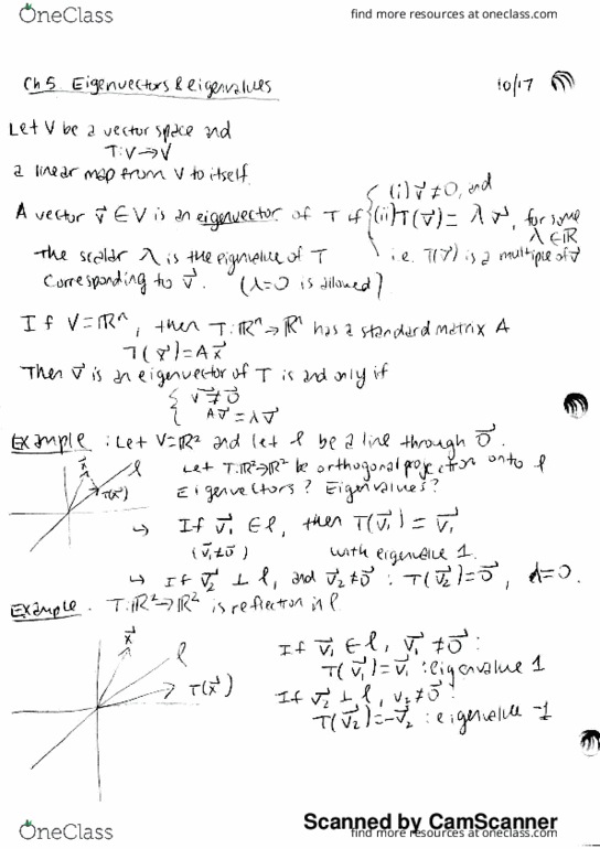 MATH 2220 Lecture 22: linear algebra 22 thumbnail