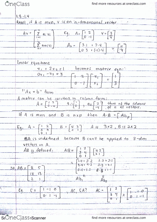 MATH 1ZC3 Lecture 4: Inverses and Operations with Matrices thumbnail