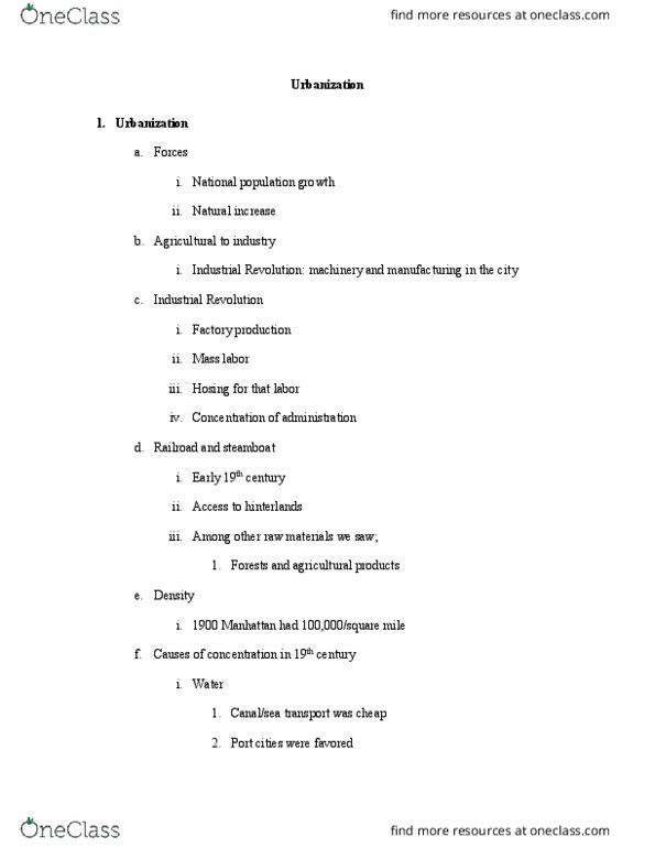 GEO 351 Lecture Notes - Lecture 7: Land Values, Smart Growth, Gentrification thumbnail