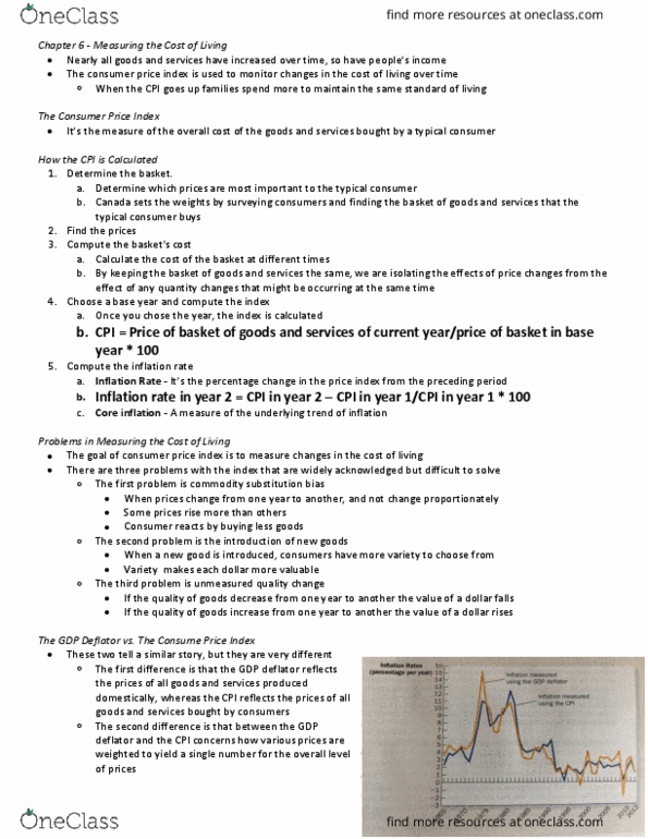 ECO 1102 Chapter Notes - Chapter 6: Gdp Deflator, Interest Rate, Nominal Interest Rate thumbnail