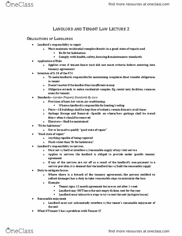 Law 2101 Lecture Notes - Lecture 2: Unit thumbnail