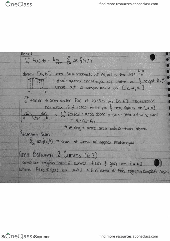 MATH 1P06 Lecture 2: Applied Calculus II: Lecture 2 thumbnail