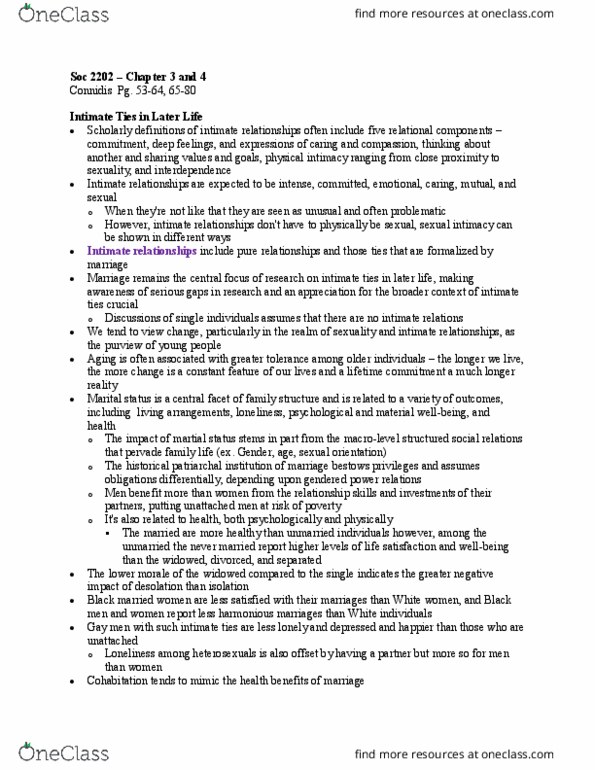 Sociology 2202 Chapter Notes - Chapter 3-4: Ageism, Medicalization, Sildenafil thumbnail