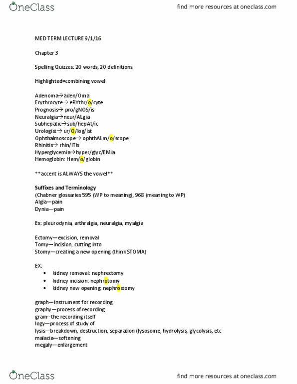 MEDT200 Lecture Notes - Lecture 2: Urology, Ophthalmoscopy, Antibody thumbnail