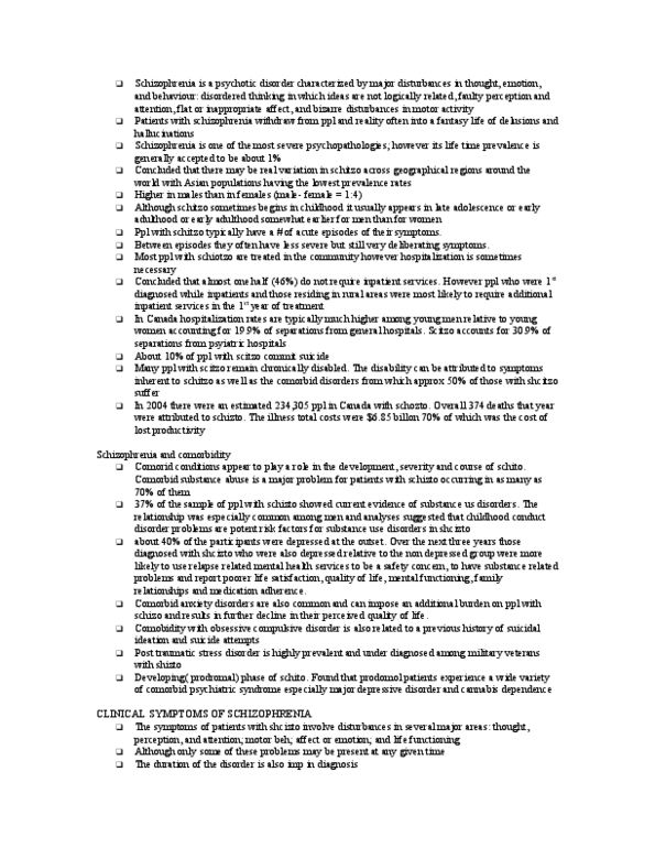 PS275 Lecture Notes - Posttraumatic Stress Disorder, List Of Sovereign States By Suicide Rate, Suicidal Ideation thumbnail
