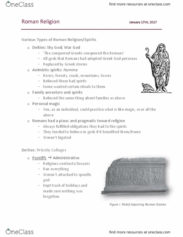 Classical Studies 1000 Lecture Notes - Lecture 13: Roman Citizenship, Pyrrhic Victory, Auctoritas thumbnail