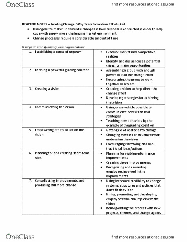 ORGS 4350 Lecture 2: ORGS 4350 - Leading Change thumbnail