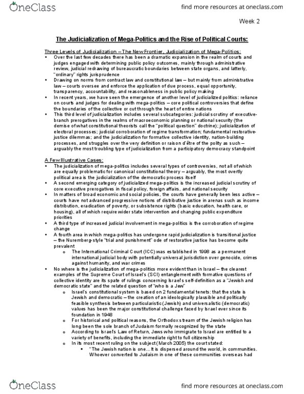 POLS 4050 Chapter Notes - Chapter N/A: International Criminal Court, Constitution, Restorative Justice thumbnail