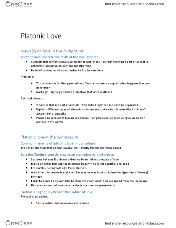 Meaning of platonic relationship the The 4