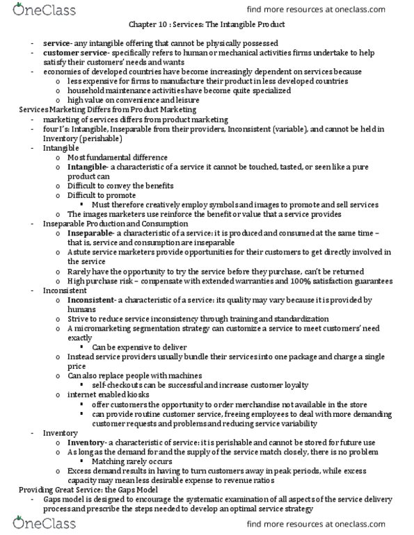 Management and Organizational Studies 2320A/B Lecture Notes - Lecture 10: Competitive Service, Shortage thumbnail
