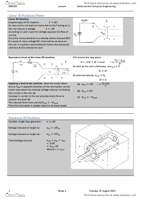 ENB205 Lecture Notes - Lecture 2: Computer Engineering, Memory Stick, Equivalent Circuit thumbnail