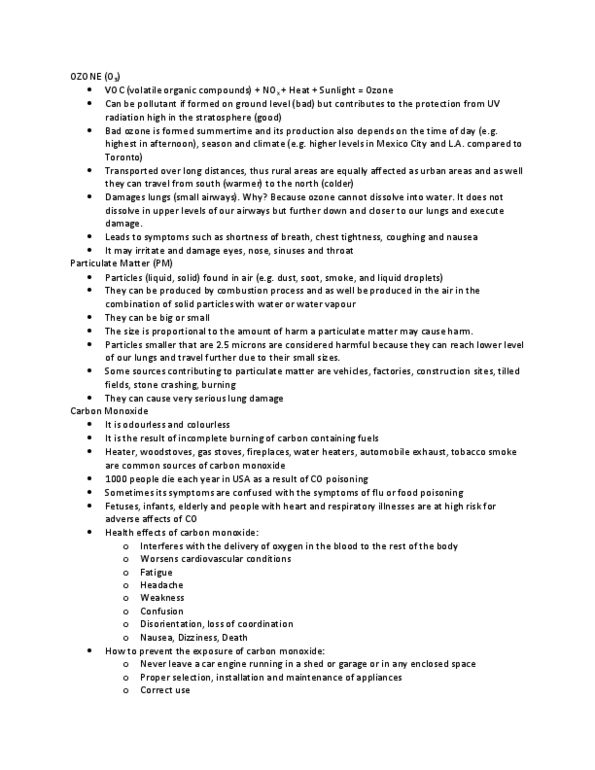 ARCH 250 Lecture Notes - Soot, Foodborne Illness thumbnail