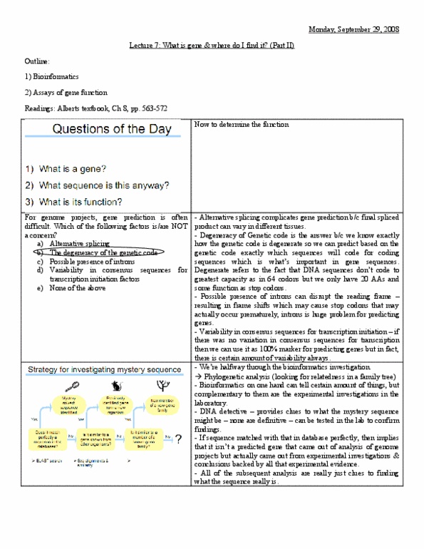 BIO120H1 Lecture Notes - Lecture 19: G Protein–Coupled Receptor, Plasmid, Opsin thumbnail