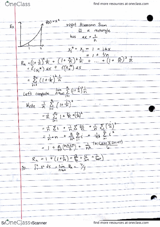 MATH 101 Lecture 3: Week 2 and 3 thumbnail