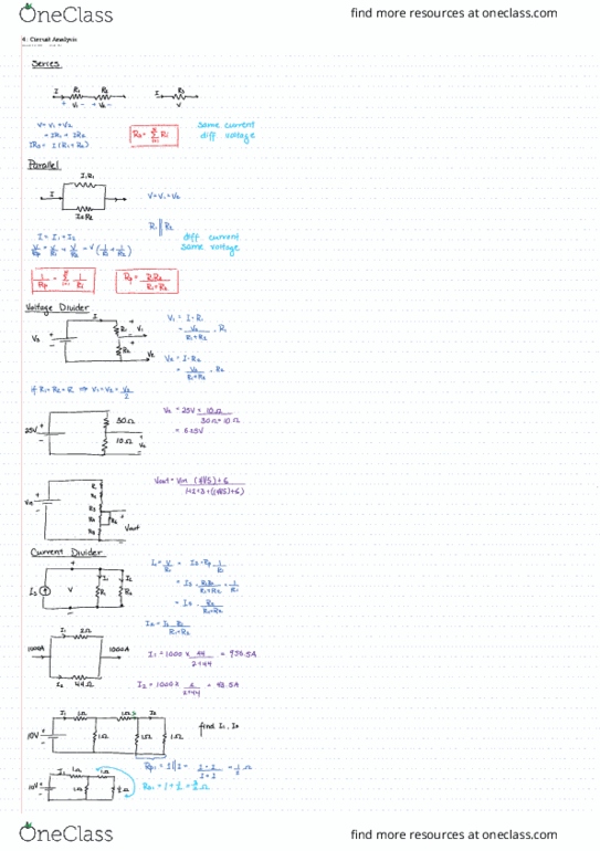ECE209 Lecture 4: Circuit Analysis thumbnail