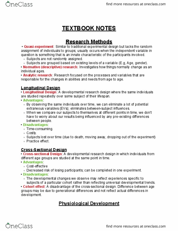 PSYCH 1X03 Lecture Notes - Lecture 1: Random Assignment, Heredity, Digestive Enzyme thumbnail