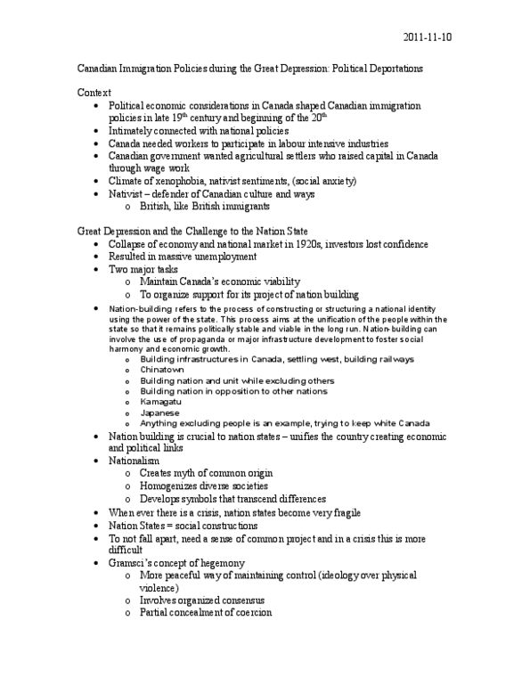 SOSC 1130 Lecture Notes - Safety Valve, Failed State thumbnail