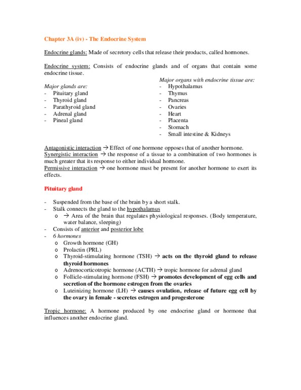 BIOL 1080 Chapter Notes -Aldosterone, Anaphylaxis, Glycogen thumbnail