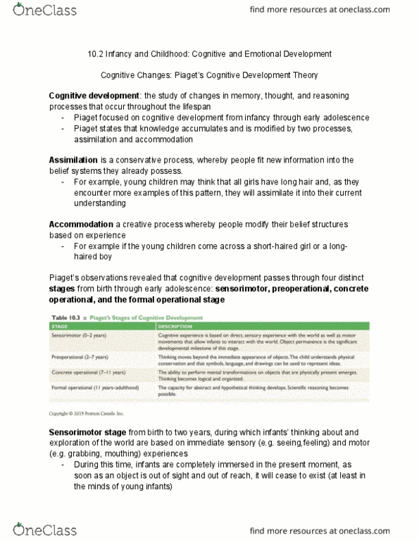 PSYC-1105EL Chapter Notes - Chapter 10.2: Habituation, Scientific Method, Dishabituation thumbnail