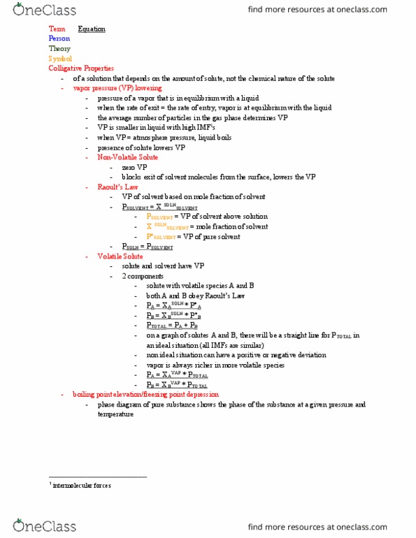 CHEM 116 Lecture Notes - Lecture 1: Boiling Point, Boiling-Point Elevation, Formula Unit thumbnail