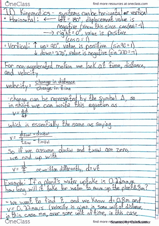 MSYM 109 Lecture 4: 1D Kinematics thumbnail