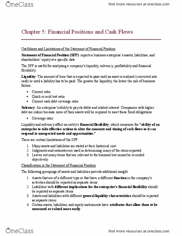 ADM 2342 Chapter Notes - Chapter 5: Asset Turnover, Profit Margin, Debt Service Coverage Ratio thumbnail