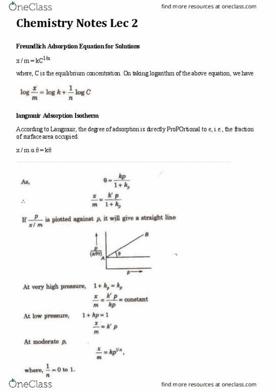 CHEM 1P00 Lecture 2: Chemistry Notes Lec 2 thumbnail