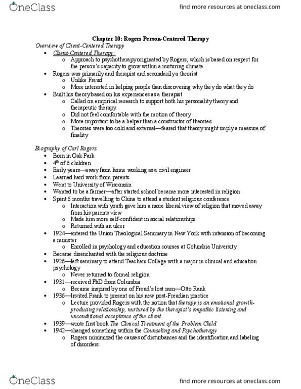 PSYC 2283 Lecture Notes - Lecture 4: Stamen, Dsm-5, Maisto thumbnail