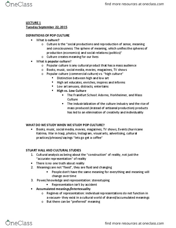 FEM 2110 Lecture Notes - Lecture 1: Jacques Derrida, Powerviolence, Bell Hooks thumbnail