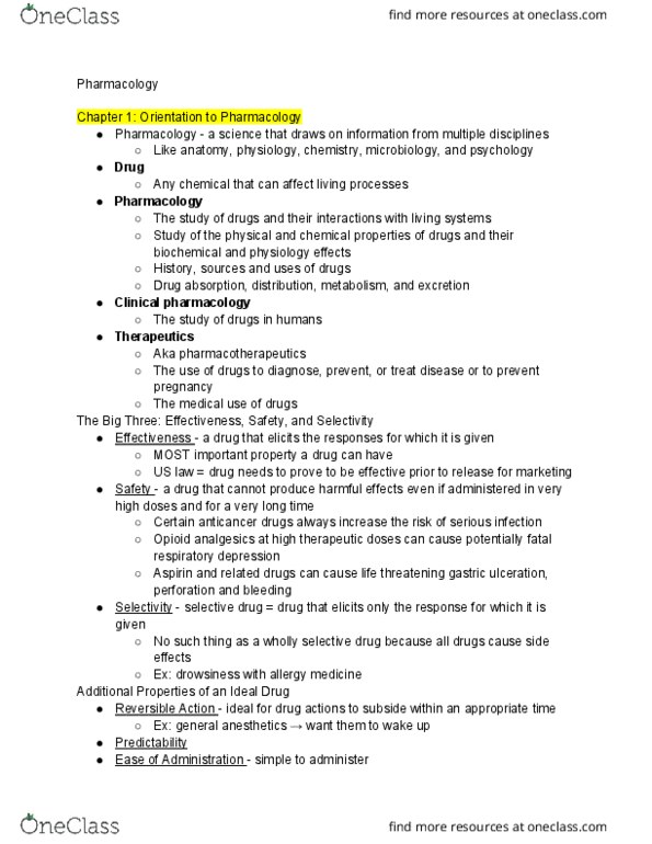 NURS 3100 Chapter Notes - Chapter 1: Biotin, Hypokalemia, Spinach thumbnail