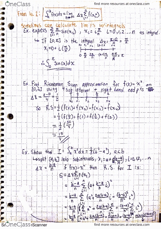 MAT136H1 Lecture 6: LeBlanc Notes, Lectures 4-6 thumbnail