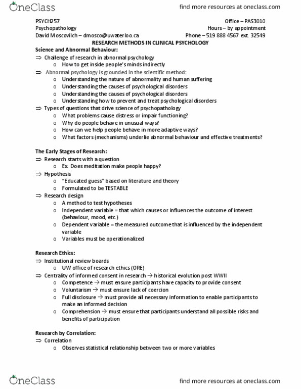 PSYCH257 Lecture Notes - Lecture 6: Anna O., Phineas Gage, Time Point thumbnail