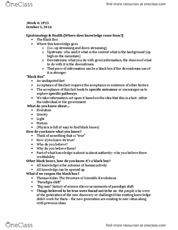 HLSC 2P15 Lecture Notes - Lecture 4: Sentence Clause Structure, Paradigm Shift, Thomas Kuhn thumbnail