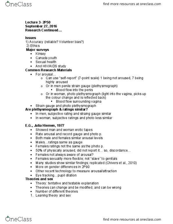 HLSC 2P50 Lecture Notes - Lecture 3: Bandura, Sept, Social Cognitive Theory thumbnail