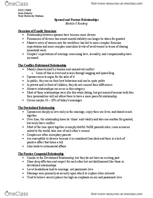 SOCI 2700H Chapter Notes - Chapter 8: Longitudinal Study, In Private, Emotion Work thumbnail