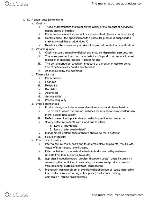 SCM 301 Lecture Notes - Lecture 5: Continual Improvement Process, Statistical Process Control, Fokker E.Ii thumbnail