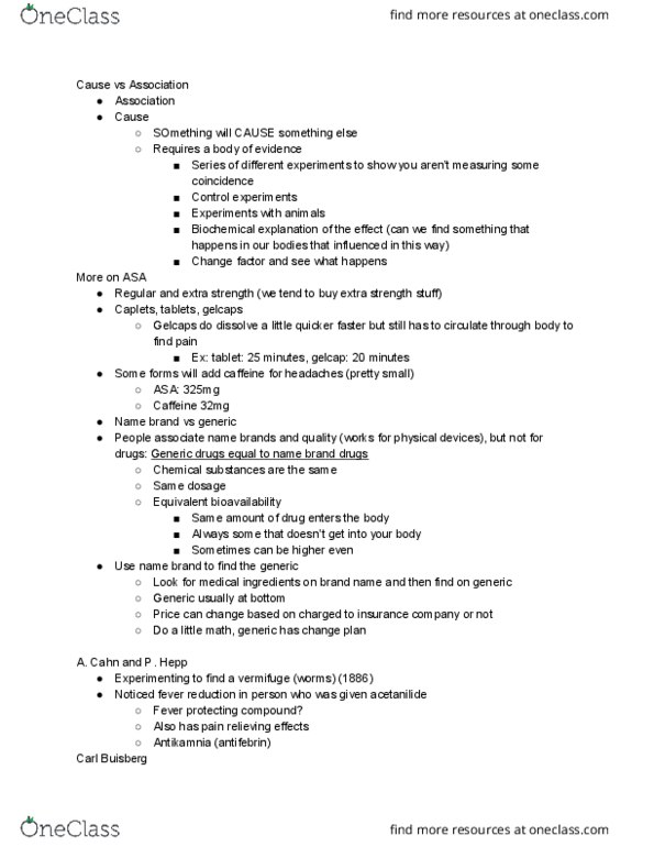 BPS 1101 Lecture Notes - Lecture 3: Rofecoxib, Mucus, Cytochrome C Oxidase Subunit Ii thumbnail