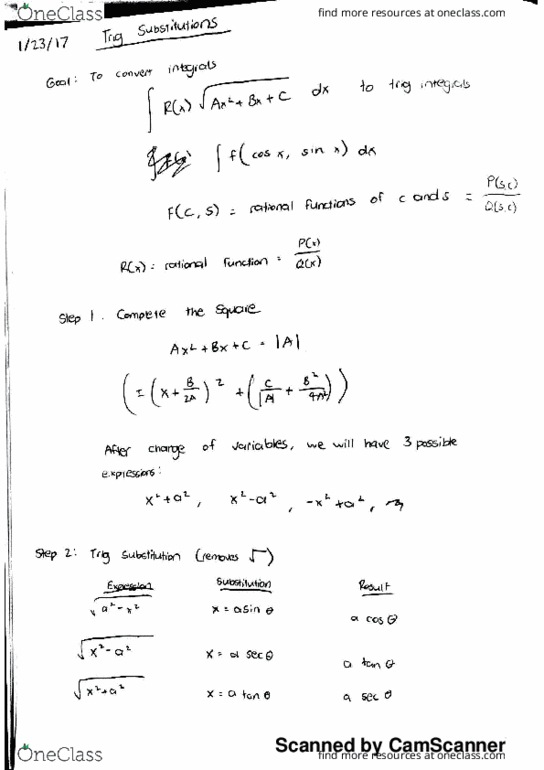 MATH 1B Lecture 4: 1-23 lecture notes thumbnail