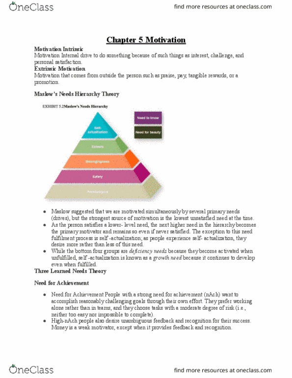 MHR 405 Lecture Notes - Lecture 13: Team Effectiveness, Organizational Communication, Team Building thumbnail
