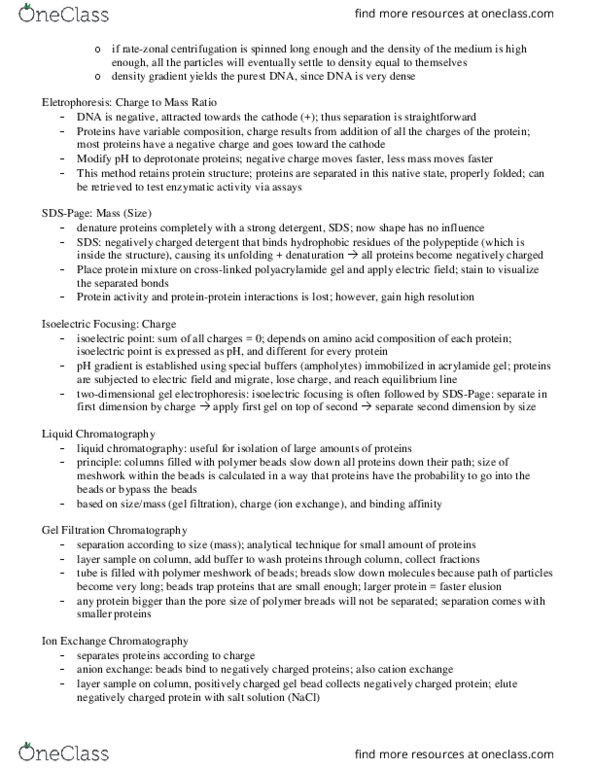 BIOL 200 Lecture Notes - Lecture 27: Catenin, Corepressor, Cell Fractionation thumbnail