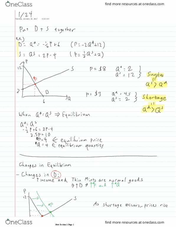 ECON 25100 Lecture 5: Demand and Supply thumbnail