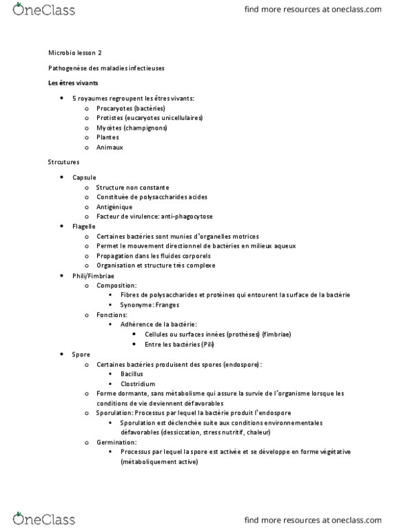 HSS 1500 Lecture Notes - Lecture 2: Staphylococcus, Phagosome, Phagocytosis thumbnail