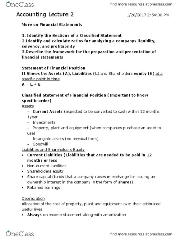 ADMN 1021H Lecture 2: Accounting Lecture 2 thumbnail