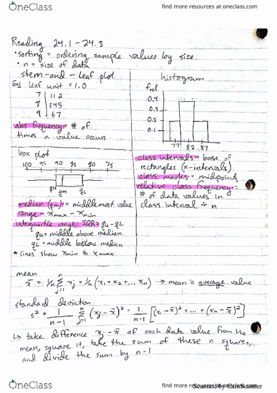 CHEM-ENG 231 Chapter 24: 24.1-24.3 Intro to Probability thumbnail