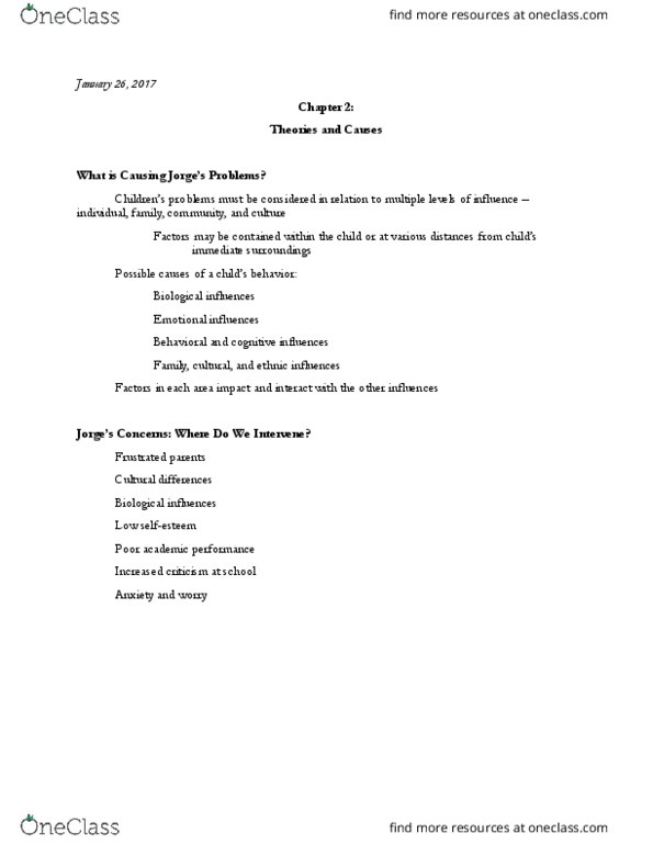 PSY 460 Lecture Notes - Lecture 4: Thyroid, Psychopathology, Cerebral Cortex thumbnail