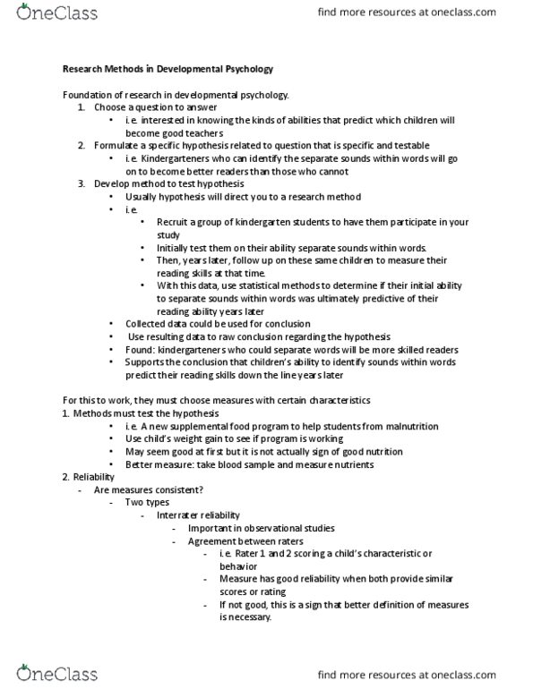 PSYC 251 Lecture Notes - Lecture 2: European Association For International Education, Dependent And Independent Variables, Ath thumbnail