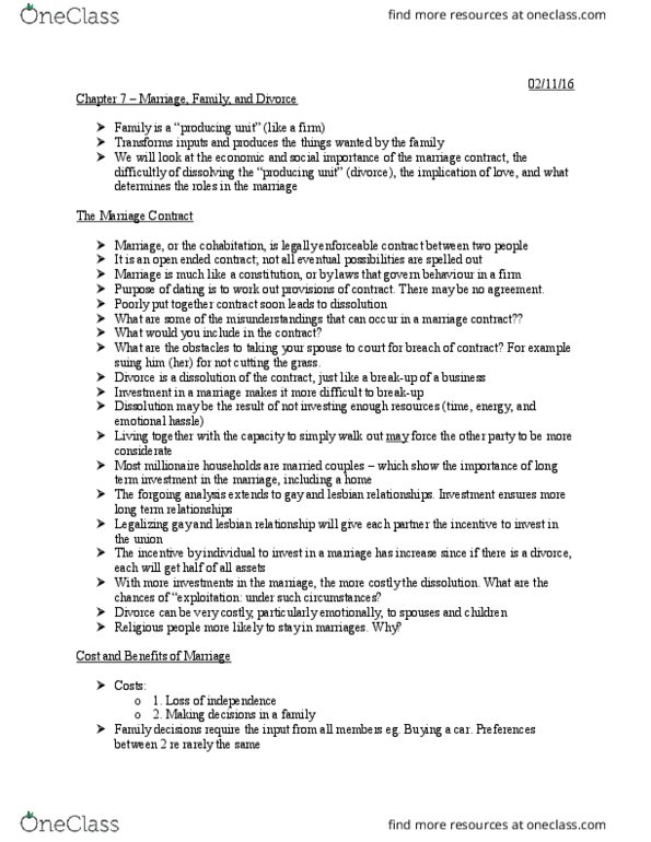 ECN 340 Lecture Notes - Lecture 4: Opportunity Cost, Vacuum Cleaner thumbnail