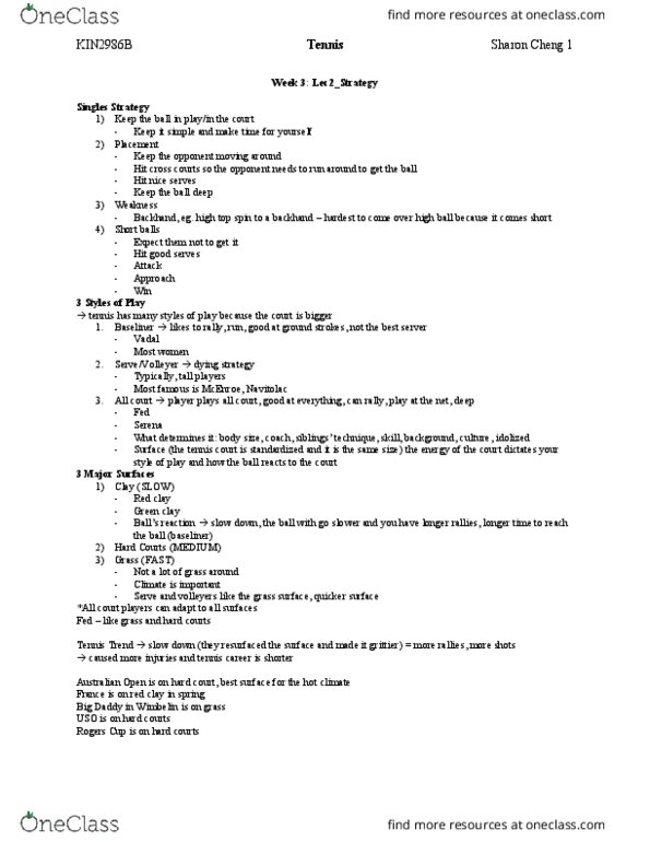 Kinesiology 2910Q/R/S/T Lecture Notes - Lecture 2: High Top, United Service Organizations, Backhand thumbnail
